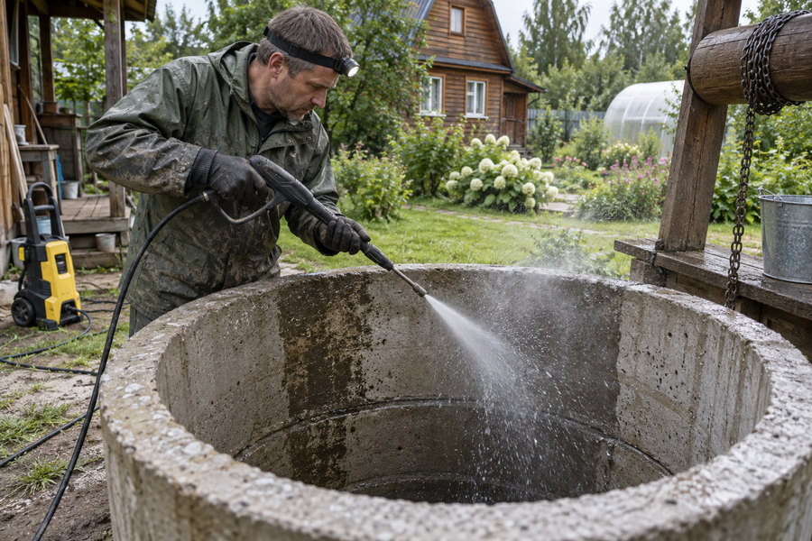Промывка стенок